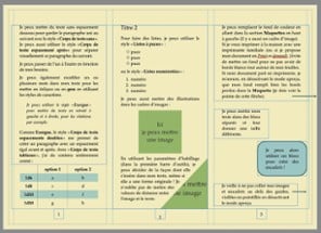 Modèle template de pamphlets pour Affinity Image