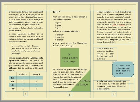 Modèle template de pamphlets pour Affinity Game Cover