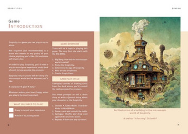 Scopicity: Solo Journal World Building RPG screenshot