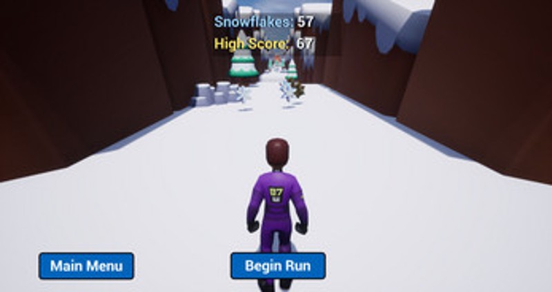 Snowdrift: Endless Runner screenshot