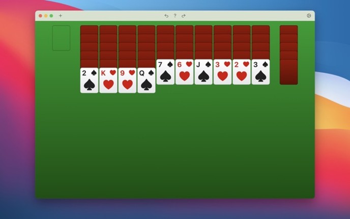 Spiderﾠ Solitaire screenshot