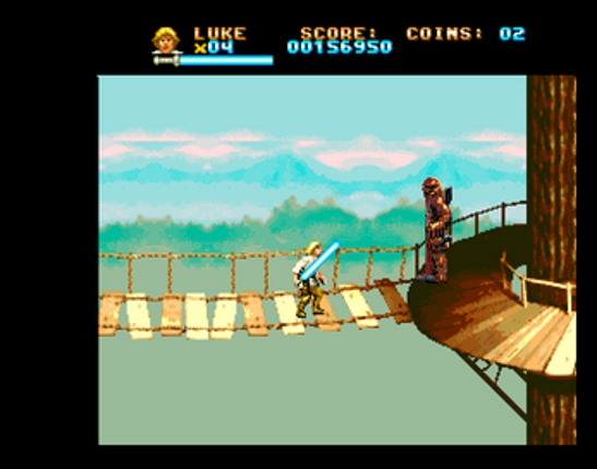 Super Star Wars Holiday Special AGA Amiga screenshot
