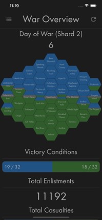 War Report for Foxhole screenshot