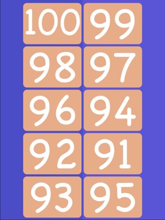 1 to 100 - Help your kids learn to count to 100, one number at a time! screenshot