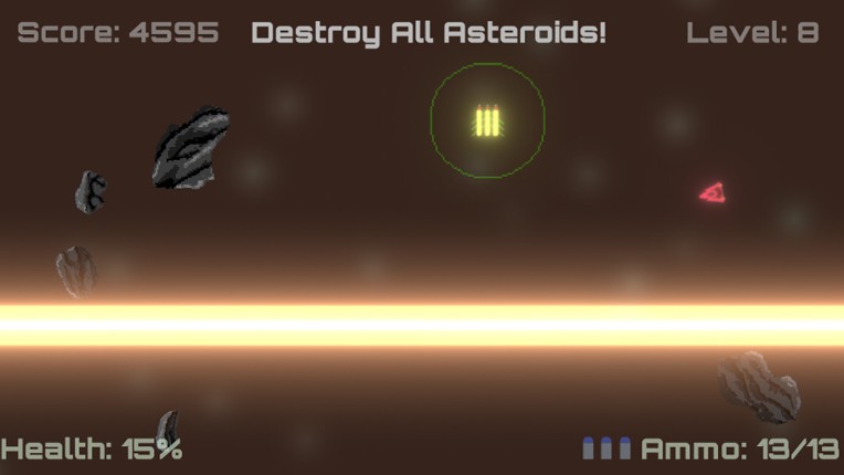 Blasteroids screenshot