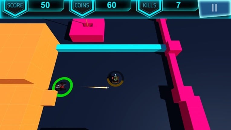 Block Tank Battle 3D screenshot