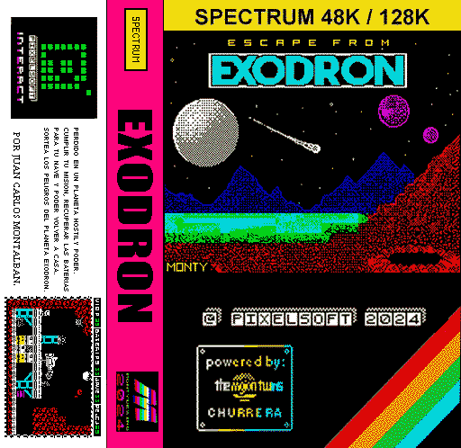 Games like Escape from EXODRON (Zx spectrum)