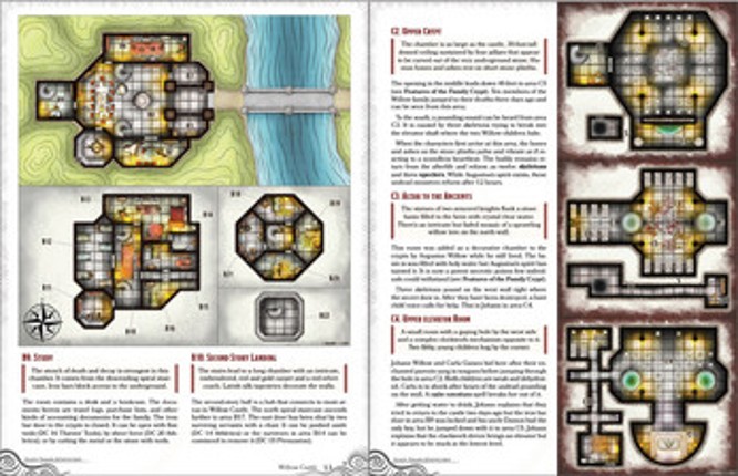 Exploration of Willow Castle - Level-7 D&D Adventure screenshot