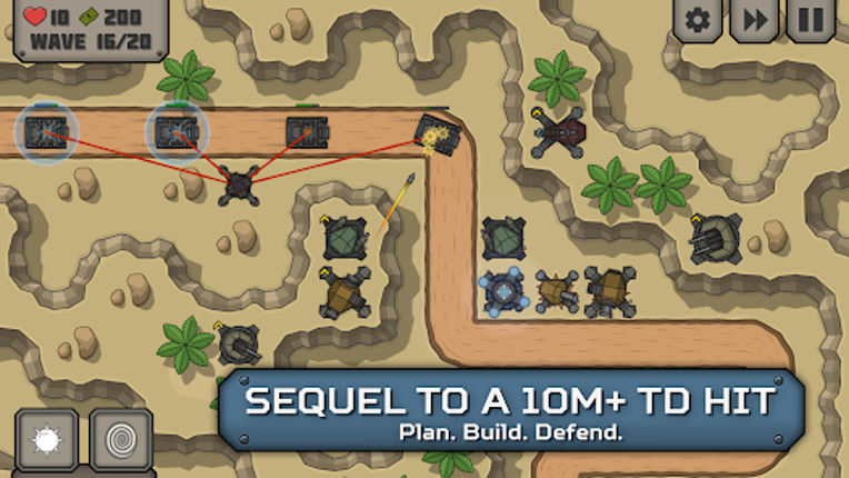 Tactical War 2: Tower Defense screenshot