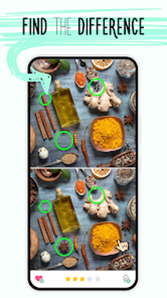 Find Five: Find the difference screenshot