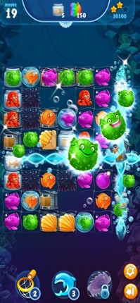 Mermaid match 3. Solve puzzle! screenshot