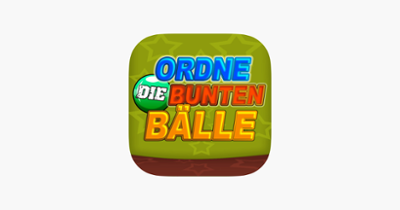 Ordne Die Bunten Bälle LT Image