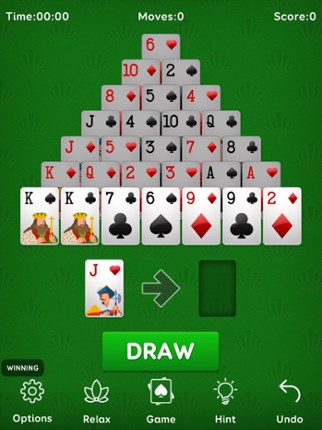 Pyramid Solitaire: Calm Image