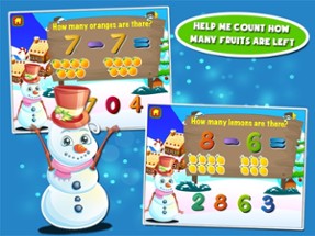 Snowman Preschool Math Games Image