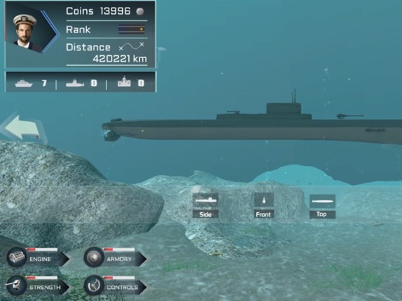 Submarine Simulator 3D screenshot