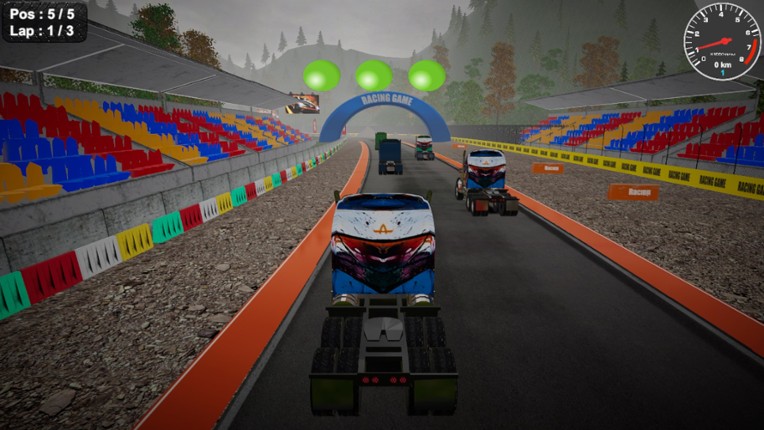 Truck Racing Simulator Multiplayer Game screenshot