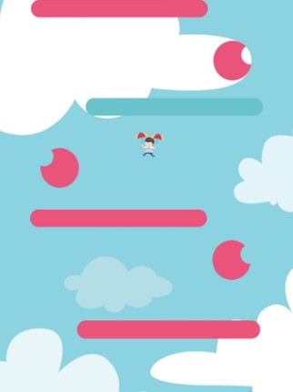 Umbrella Falling Hardest - Parachute in the sky screenshot