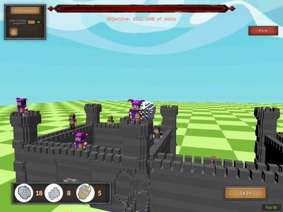 Voxel Fortress Architect screenshot