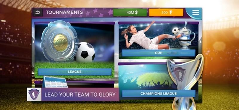 Women's Soccer Manager (WSM) screenshot