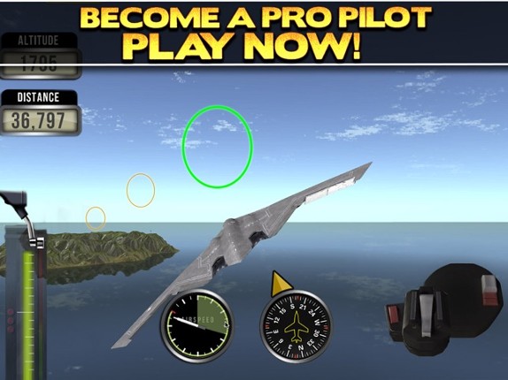 3D Plane Flying Parking Simulator Game - Real Airplane Driving Test Run Sim Racing Games Image