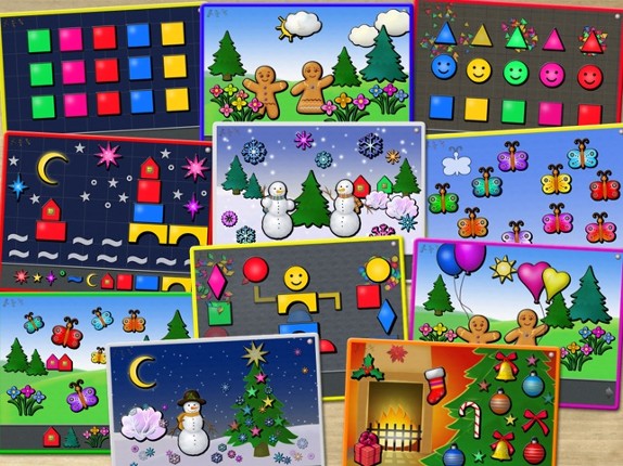 ABC Magnetic Pages: Fun Animated Shape Puzzles for Kids and Toddlers Lite screenshot