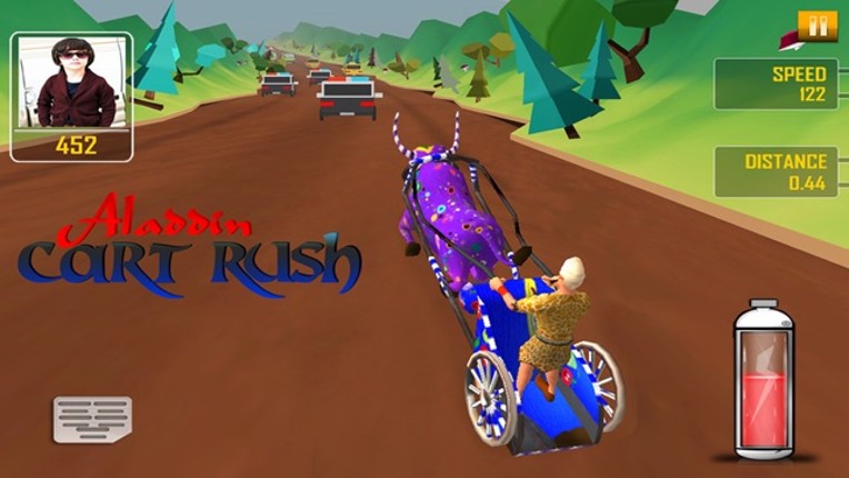 Aladdin Cart Rush 3D - Fun Racing Game for Kids Image