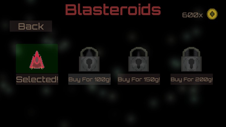 Blasteroids screenshot