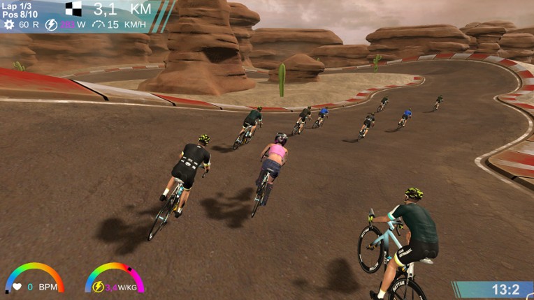 CyclingArcadeRaceSimulator screenshot