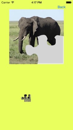 Elephants Jigsaw Puzzles with Photo Puzzle Maker screenshot