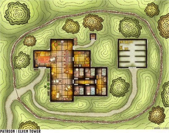 Exploration of Willow Castle - Level-7 D&D Adventure screenshot