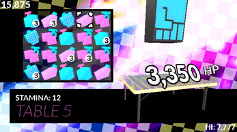 Fist's Table Eliminator (arcade edition) screenshot