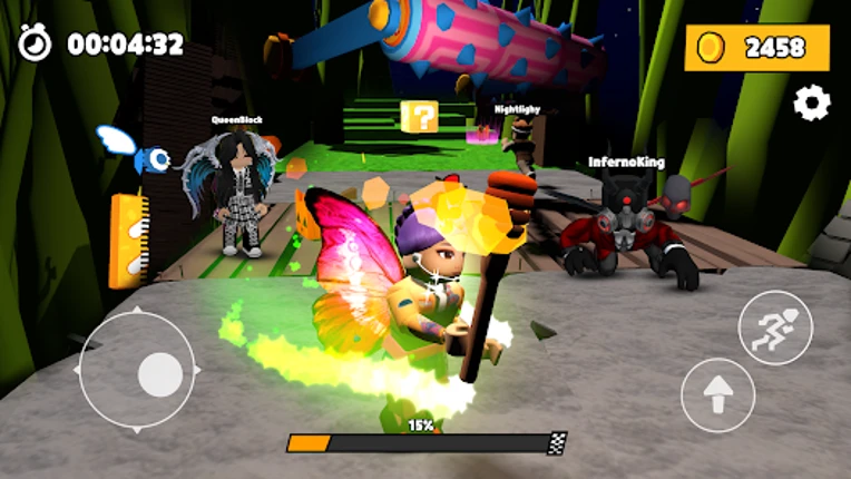 Rainbow Race: Obby Dash Image