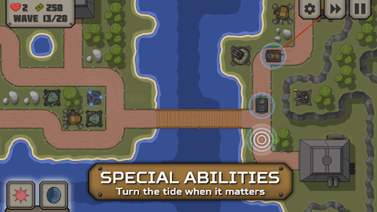 Tactical War 2: Tower Defense screenshot