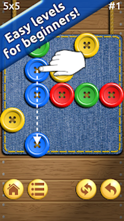 Buttons and Scissors screenshot