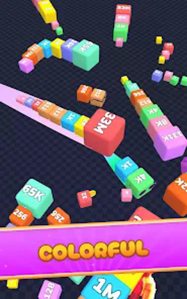 2048 Snake : Number Cube Snake screenshot