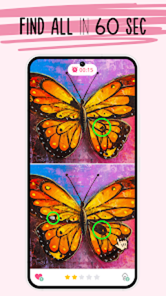 Find Five: Find the difference screenshot