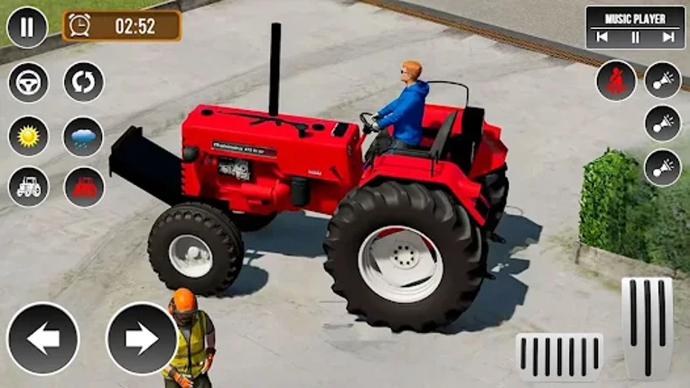 Farm Simulator 3D Tractor Game Image