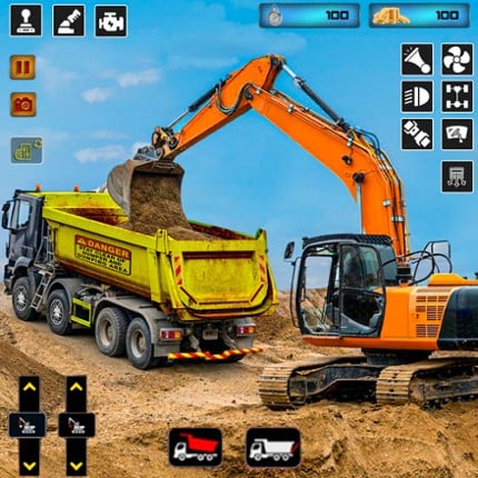Crane Driving Simulator Game Image