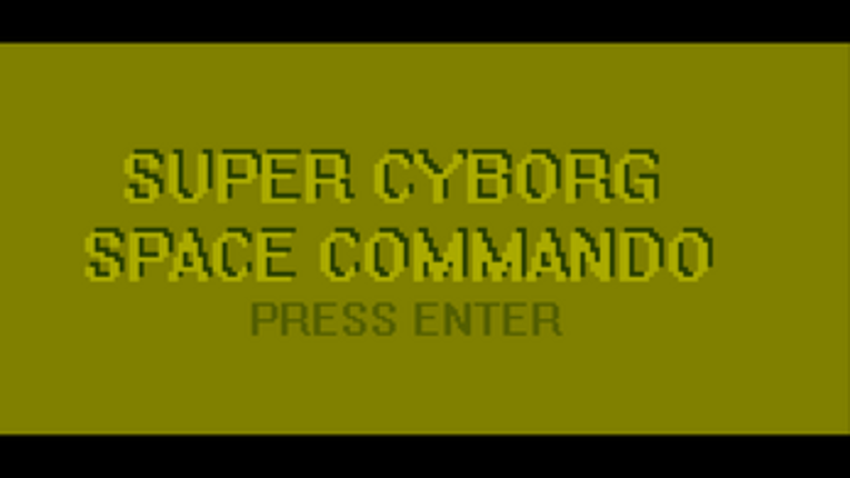 Prologue for Super Cyborg Space Commando [UNFINISHED] 0.6 screenshot