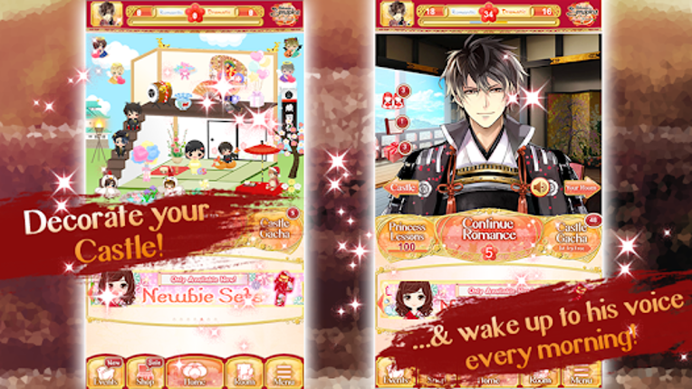 IkemenSengoku Otome Anime Game screenshot
