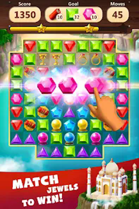 Jewels Planet - Match 3 Puzzle screenshot