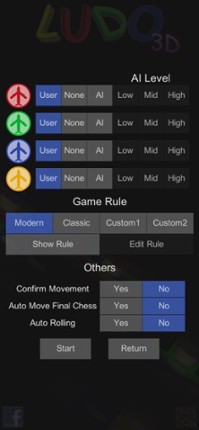 Ludo 3D : Aeroplane Chess screenshot