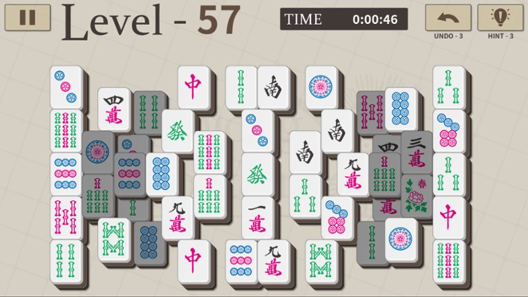 Mahjong Solitaire 100 screenshot