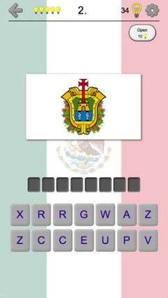 Mexican States - Quiz about Mexico screenshot