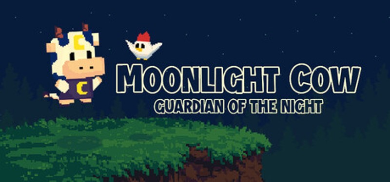 Moonlight Cow: Guardian of the Night Image