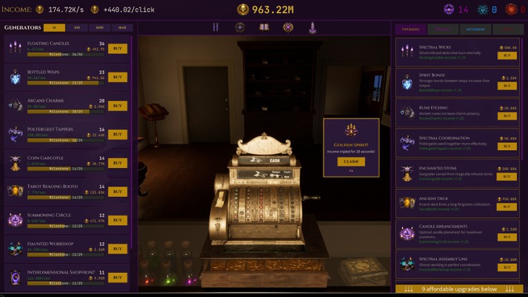 Occult Shop Clicker Image