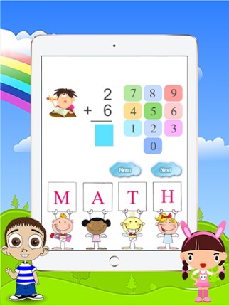 Practice Basic Addition Worksheets for 1st Grade screenshot