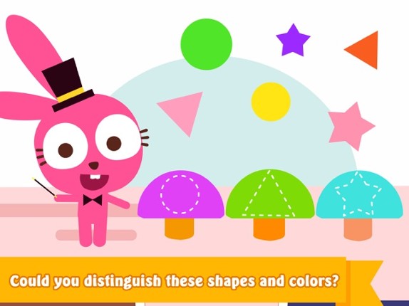 Purple Pink shapes and colors screenshot