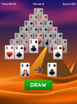 Pyramid Solitaire: Calm Image