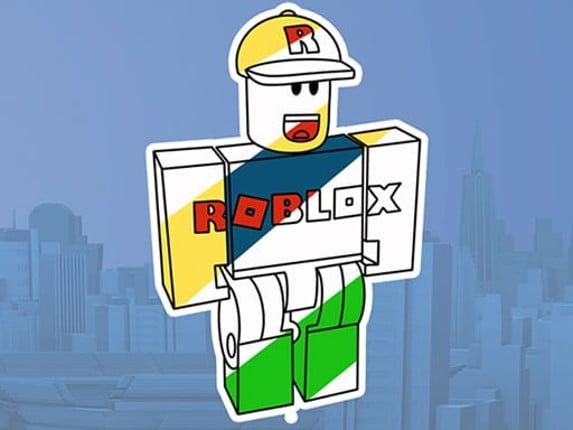 Roblox Coloring Book Image
